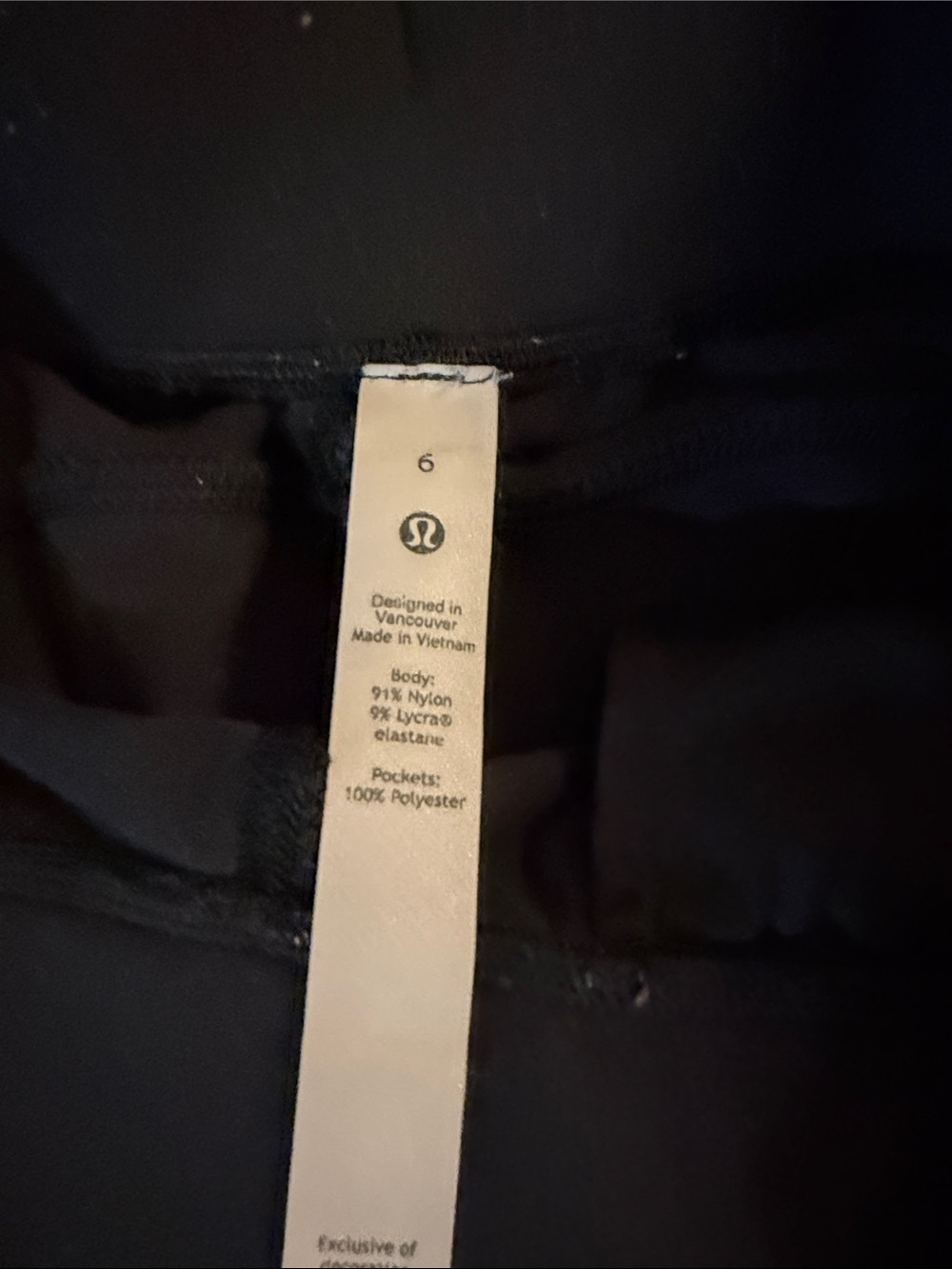 lululemon athletica Black Track Pants Joggers - Picture 3 of 3